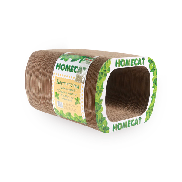 Когтеточка-тоннель Homecat Кошачья радость 29,5х22,5х35 см