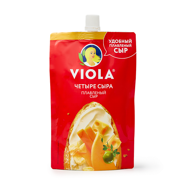 Сыр плавле­ный Четыре сыра Viola