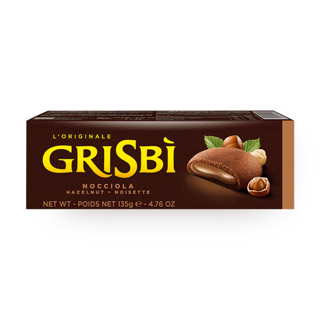 Печенье Grisbi с начинкой из орехового крема