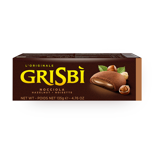Печенье Grisbi с начинкой из орехового крема