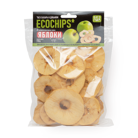 Яблоки очищенные Biorganic Ecochips