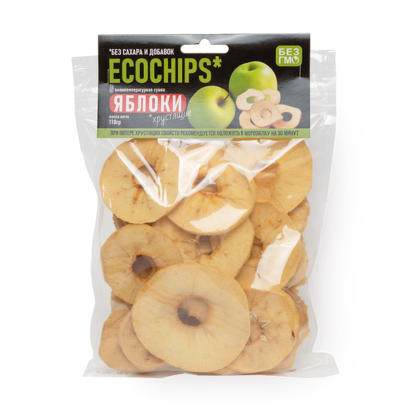 Яблоки очищенные Biorganic Ecochips
