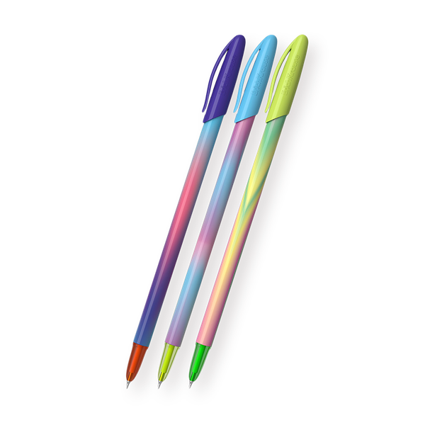 Ручки шариковые ErichKrause Neo Stick Cool Ray 0.7 мм цвет синие