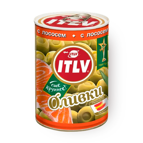 Оливки Itlv фаршированные лососём