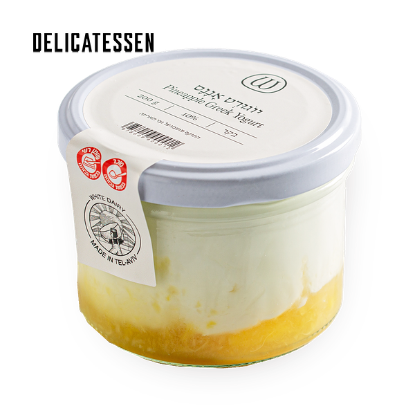 Delicatessen pineapple yogurt