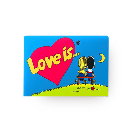 Жевательная резинка Love Is банан-клубника