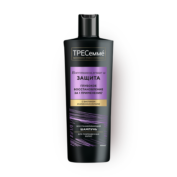Шампунь восстанавливающий TRESemme Repair & Protect с биотином