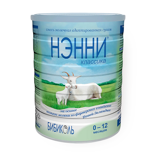 Смесь сухая молочная Нэнни Классика на основе козьего молока с рождения