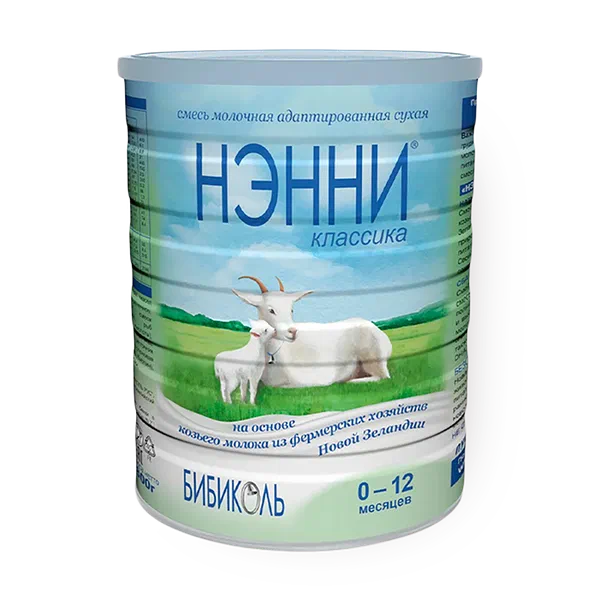 Смесь сухая молочная на основе козьего молока «Нэнни» Классика с рождения