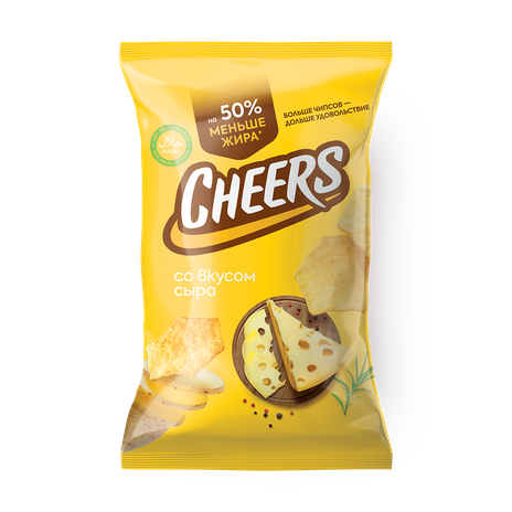 Чипсы картофельные Cheers со вкусом сыра