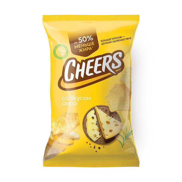 Чипсы картофельные Cheers со вкусом сыра