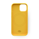 Чехол силиконовый для iPhone 15 Commo Shield Case с поддержкой беспроводной зарядки жёлтый