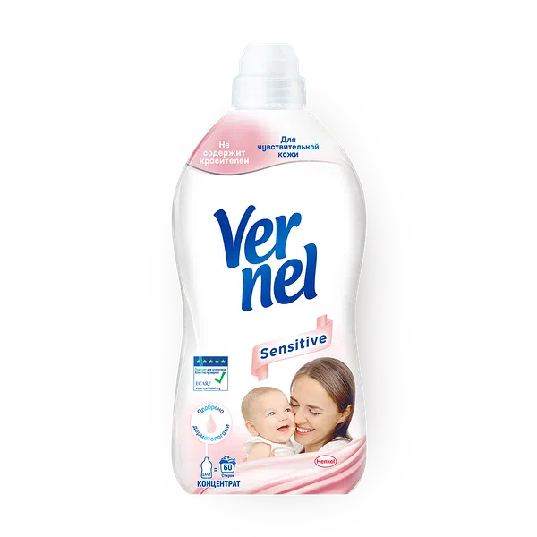 Кондиционер для белья Vernel Sensitive концентрированный