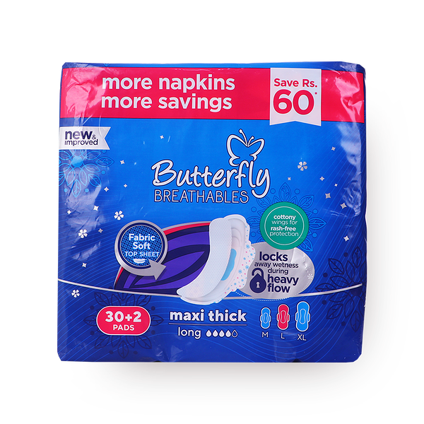Прокладки женские Butterfly Maxi Trio L
