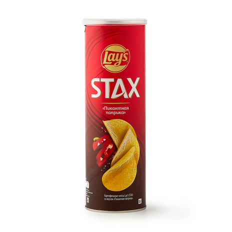 Чипсы картофельные Lay's Stax паприка