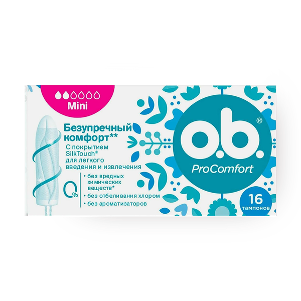 Тампоны O.B. ProComfort Мини