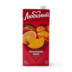 Напиток сокосодержащий Апельсиновое манго «Любимый» — купить с ...