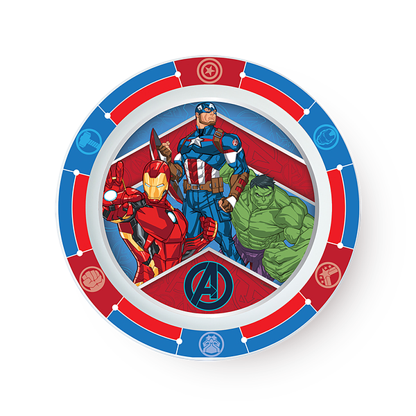 Plastic plate - The Avengers