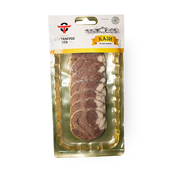 Казы из конины нарезка To'xtaniyoz-ota