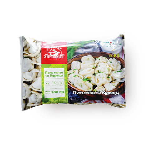 Пельмени из мяса курицы «Фаворит»