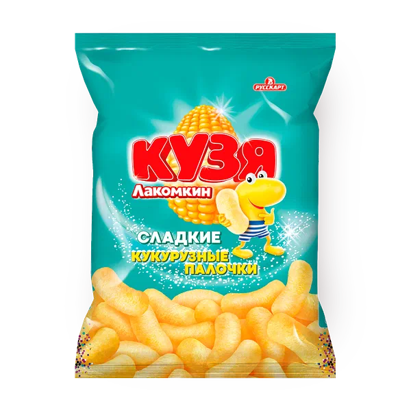 Кукурузные палочки сладкие «Кузя Лакомкин»