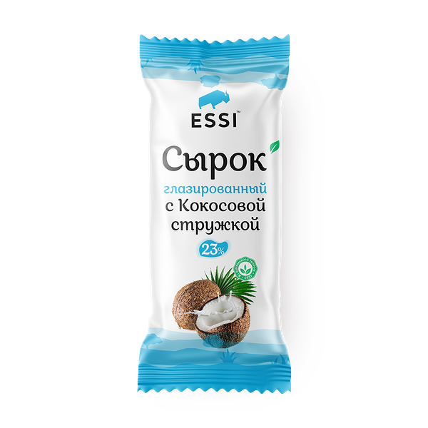 Сырок творожный Essi с кокосовой стружкой 23%