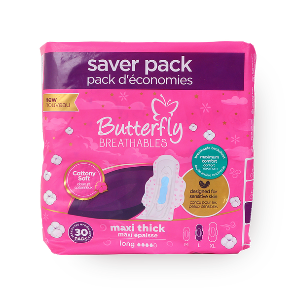 Прокладки женские Butterfly Maxi Cottony Trio L