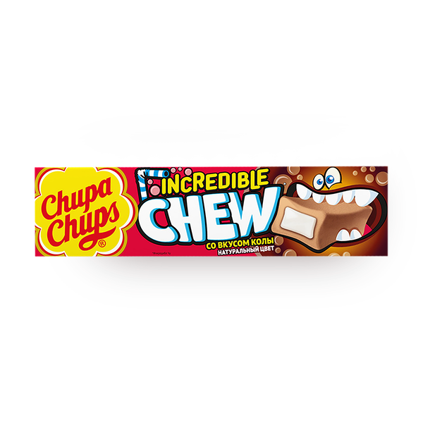 Конфета жевательная Chupa Chups Incredible кола