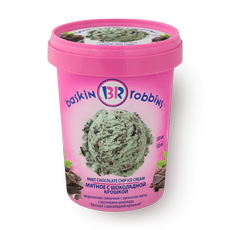 Мороже­ное Baskin Robbins Мятное с шоколад­ной крошкой