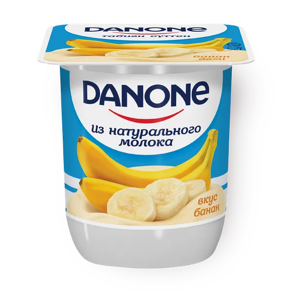Йогурт Danone банановый