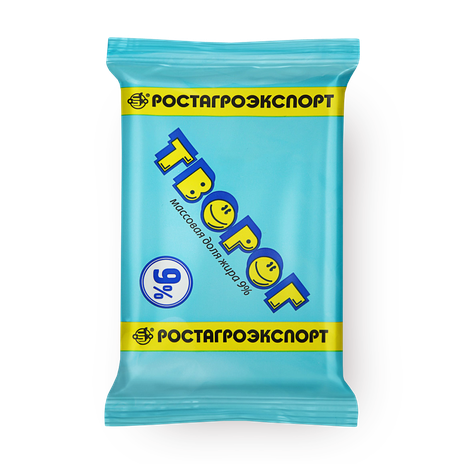 Творог 9% «Ростагроэкспорт»
