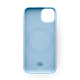 Чехол силиконовый Commo Shield Case для iPhone 15 Plus, с поддержкой беспроводной зарядки, Light Blue