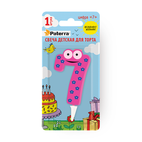 Свеча для торта Pattera 7