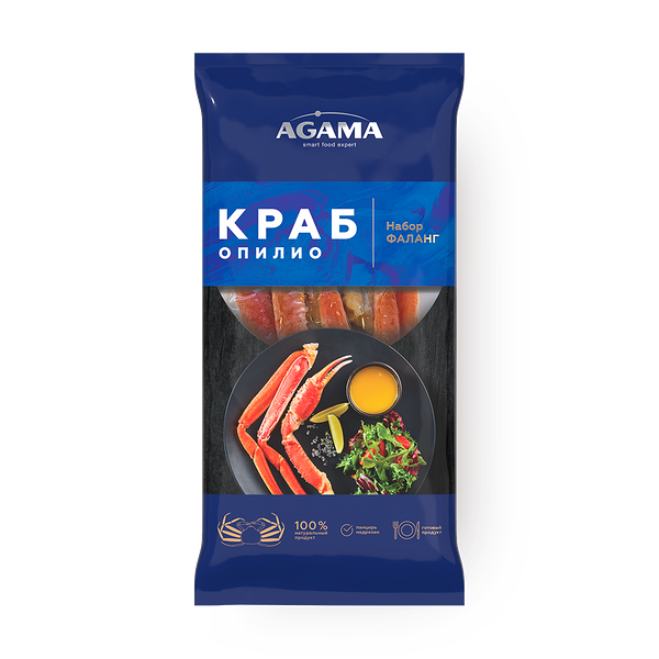 Краб Опилио Smart Food Agama набор фаланг