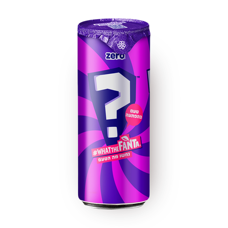 פאנטה ZERO ורוד פחית