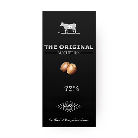 Шоколадная плитка горький фундук The Orginal