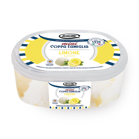 Мороженое Mini Coppa Famiglia Tonitto лимон