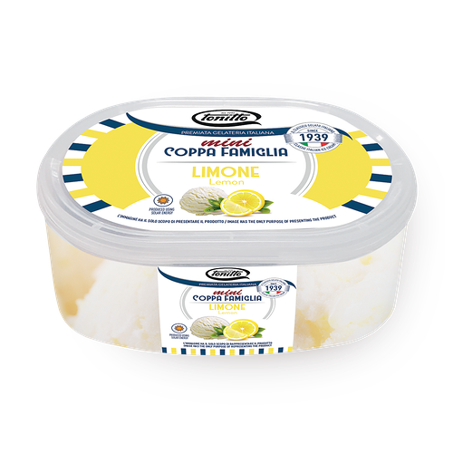 Мороженое Mini Coppa Famiglia Tonitto лимон, 200 г — купить с доставкой ...