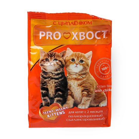 Корм сухой для котят «ProХвост» с цыплёнком