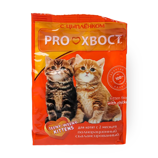 Корм сухой для котят «ProХвост» с цыплёнком