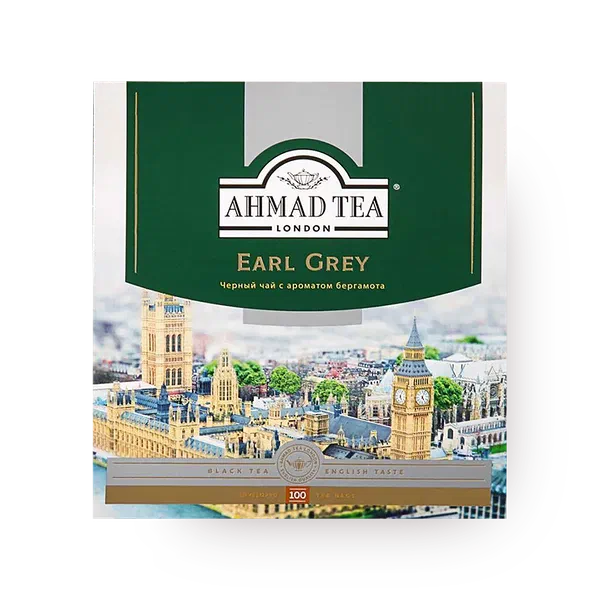 Чай чёрный Ahmad Earl Grey в пакетиках