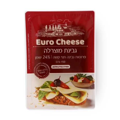 Euro Cheese Sliced Mozzarella 24%