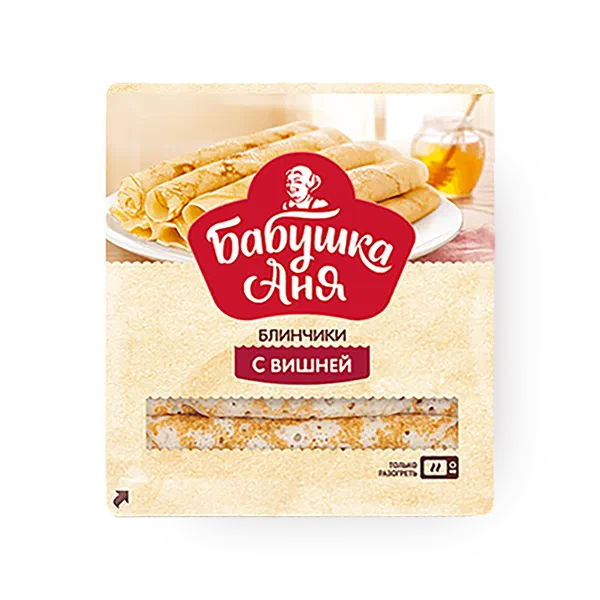 Блинчики с вишней «Бабушка Аня» замороженные