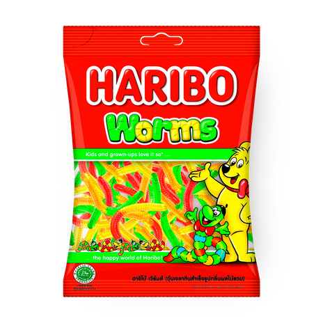Мармелад жевательный Haribo червячки