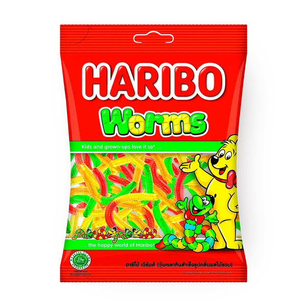 Мармелад жевательный Haribo червячки