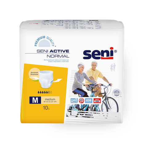 Подгузники-трусы Seni Active Norma Medium для взрослых обхват 80-110 см