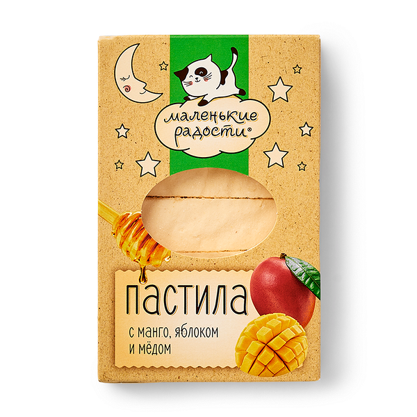 Пастила с манго, яблоком и мёдом «Маленькие радости»