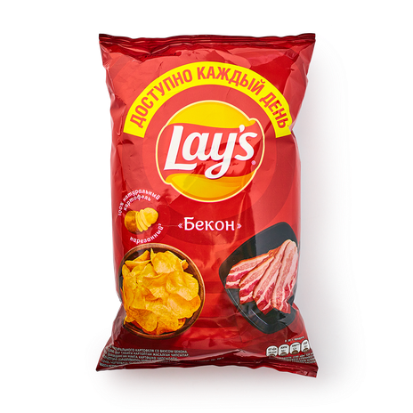 Чипсы Lay's бекон