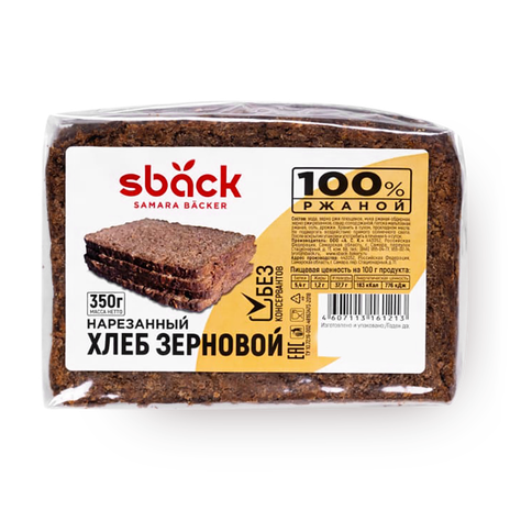 Хлеб ржаной «Самарский пекарь»