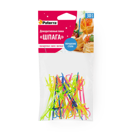 Пики декоративные Pattera Шпага 70 мм